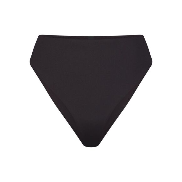 Skims Swim Mid Waist Bottom Onyx Small - Picture 1 of 9